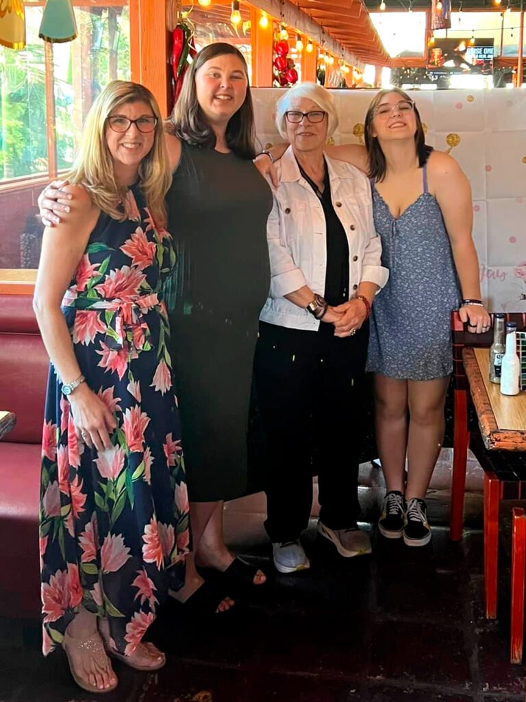 Cisco's Mexican Restaurant: Four women pose for a photo in the dining room.